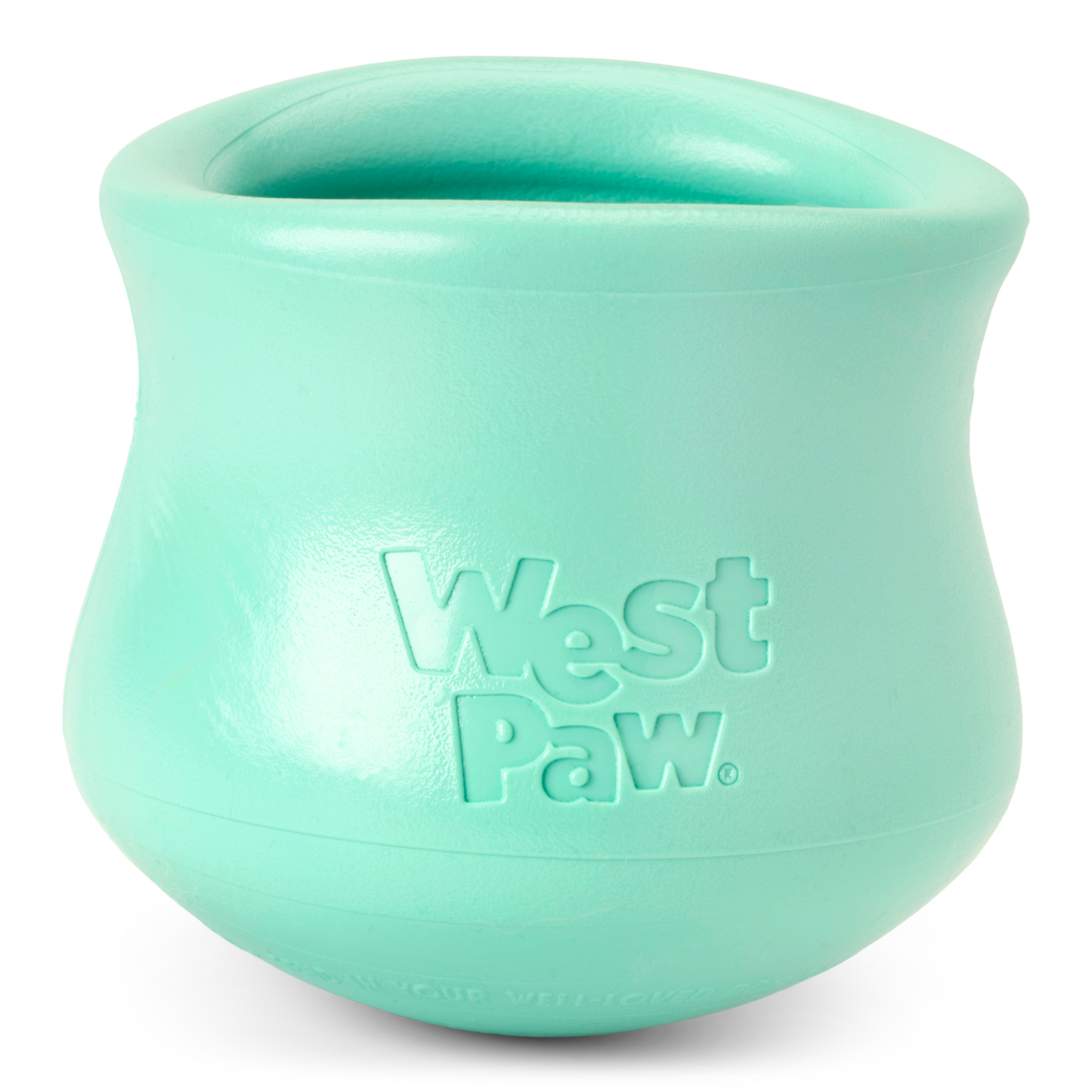 Interactive puzzle, food-dispensing dog toy, Zogoflex Toppl in Mint (Spring Limited Edition)