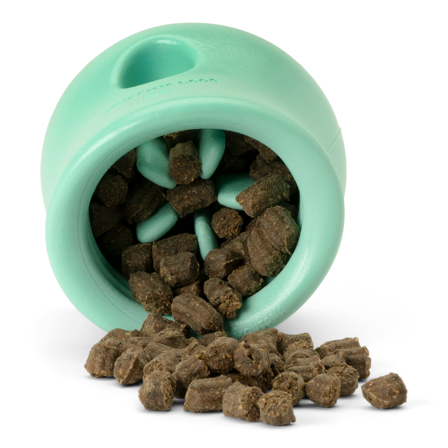Interactive puzzle, food-dispensing dog toy, Zogoflex Toppl in Mint (Spring Limited Edition)