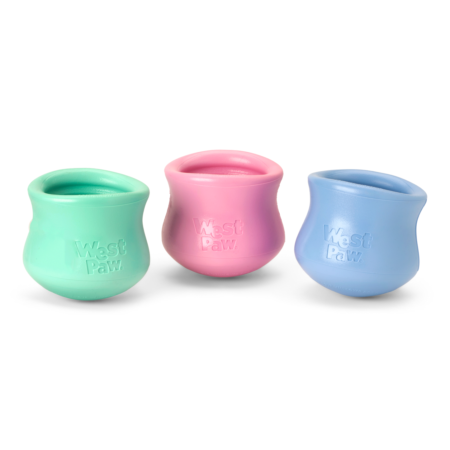 Interactive puzzle, food-dispensing dog toy, Zogoflex Toppl in Mint (Spring Limited Edition)