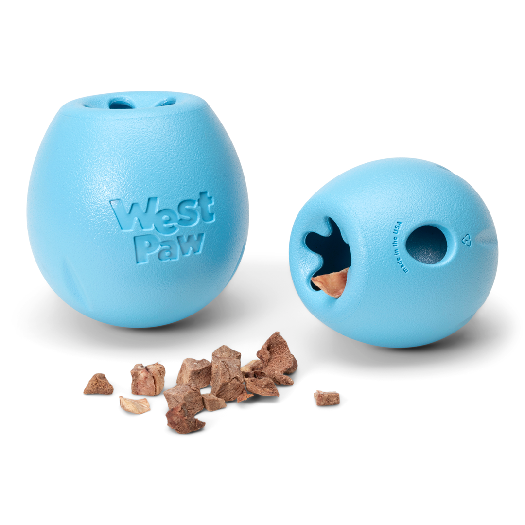 Interactive puzzle, food-dispensing dog toy, Zogoflex Echo Rumbl (New Colours)