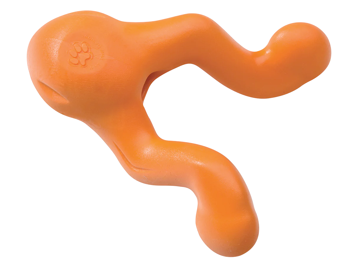 Toss and Fetch Interactive Treat Dispensing Dog toy, Zogoflex Tizzi