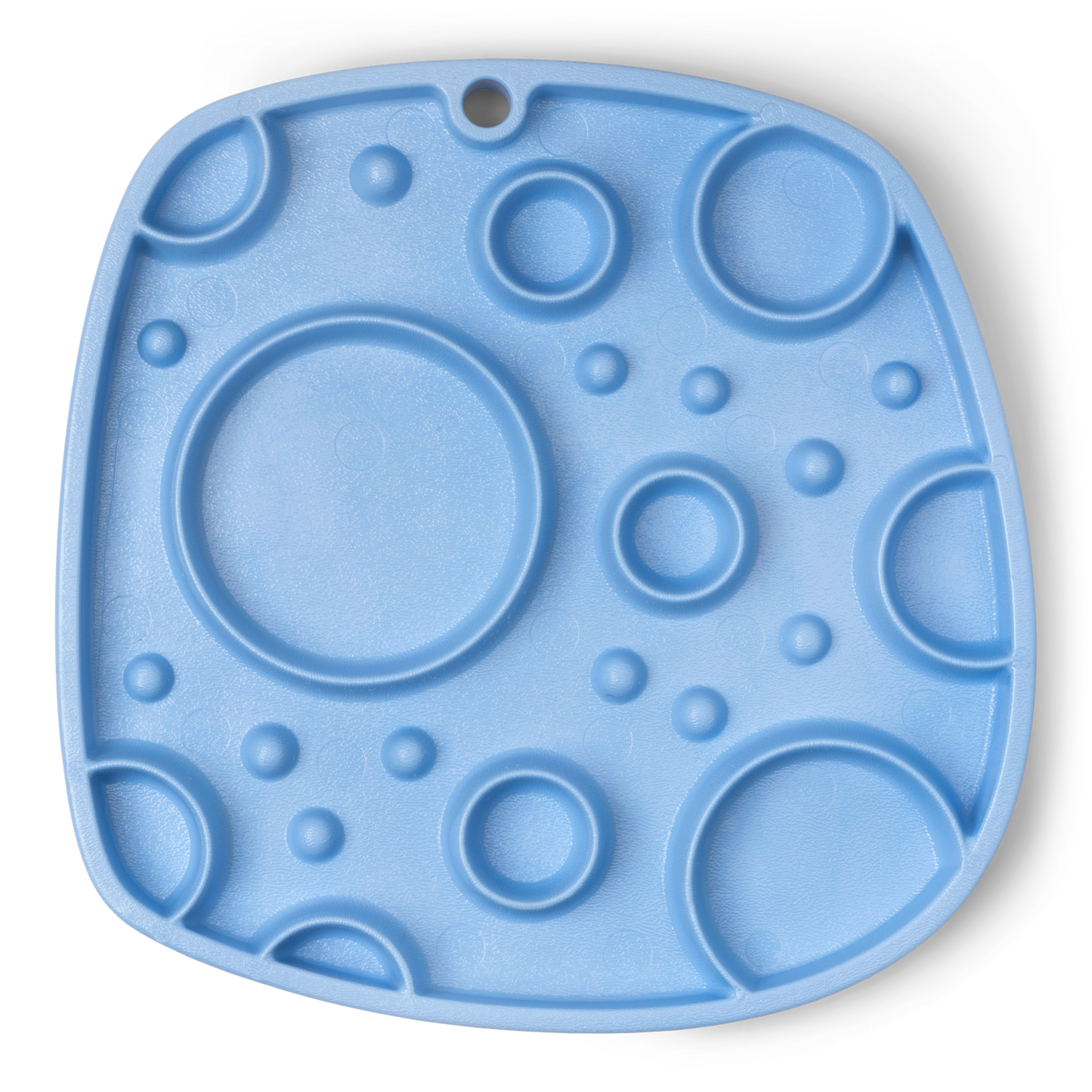 Dog Food and Drink Non-slip Eco Sustainable All-in-one Slow Feeder Lick Feast Mat: Periwinkle (Spring Limited Edition)