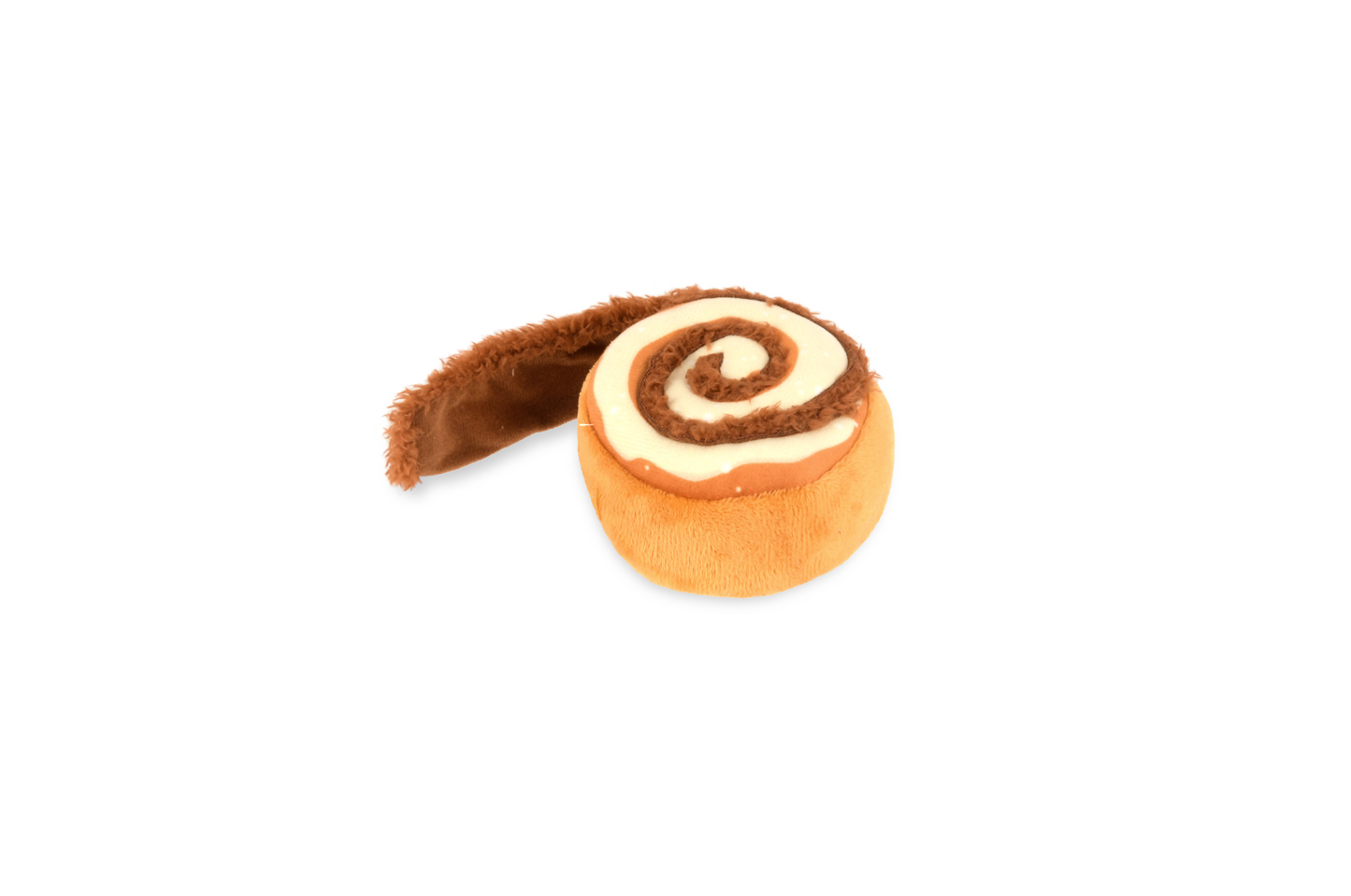 [Pre-Order] P.L.A.Y. Pup Cup Cafe Squeaky Plush Dog toys, Cinna-bone (mini sized)