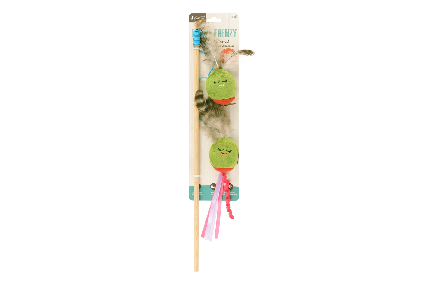[Pre-Order] P.L.A.Y. Feline Frenzy, Wand Cat Toy: Purrfectly Pitted