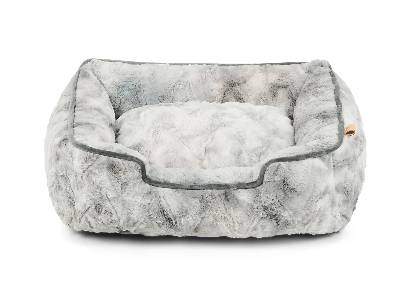 Lounge Dog Bed: Dreamland Frost Grey