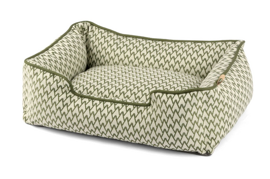 [Pre-order] Lounge Dog Bed: Vineyard Olive Green