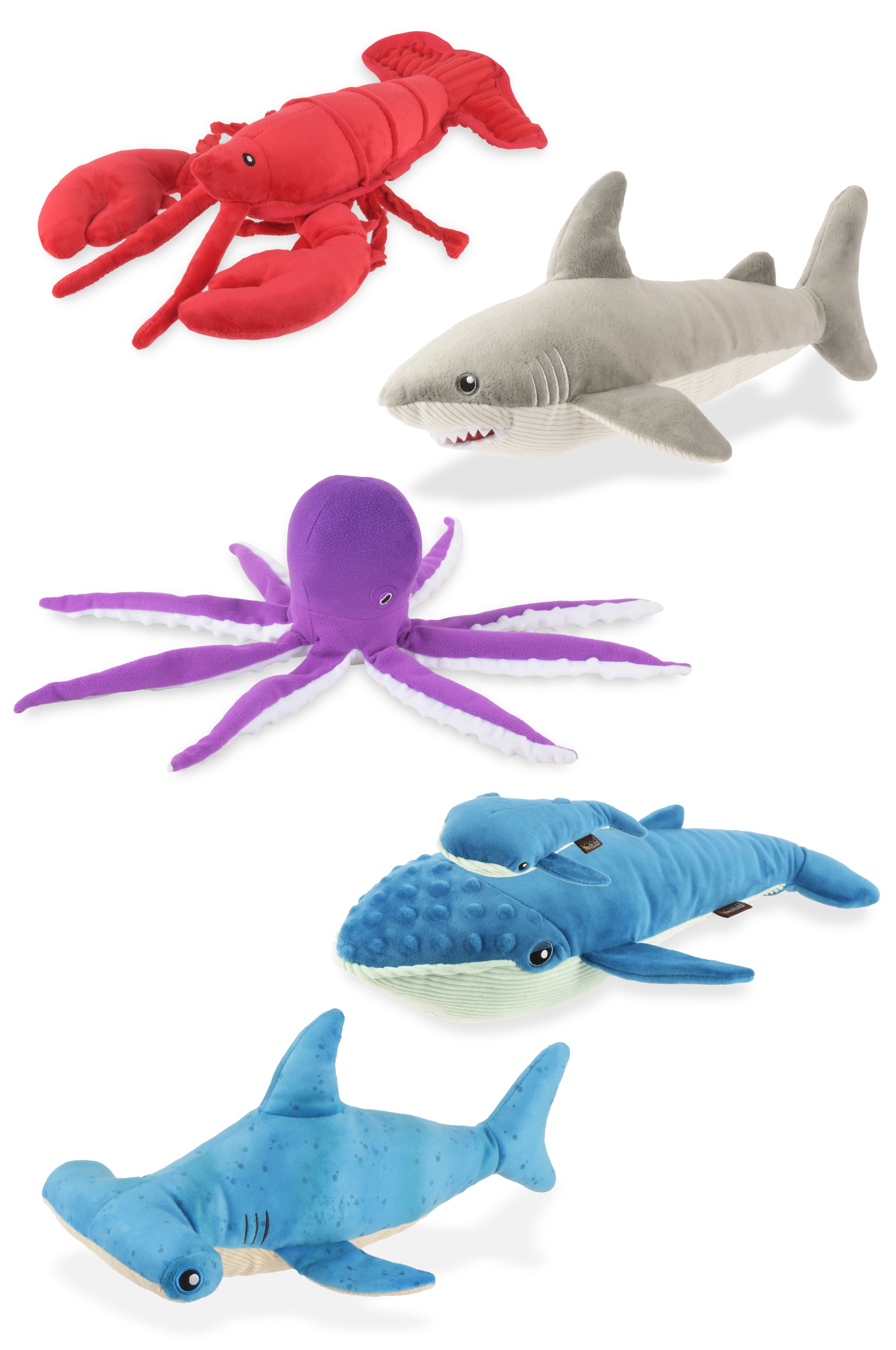 P.L.A.Y. Ocean Buddies : Interactive Squeaky & Crinkle Dog Toy