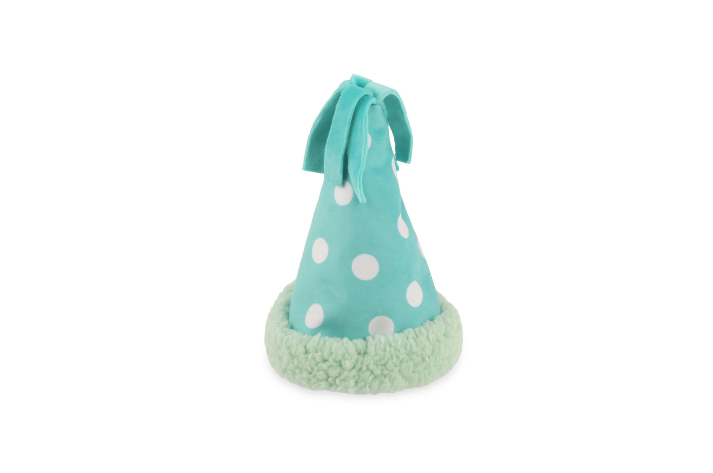 P.L.A.Y. Party Animal Yappy Party Hat Plush Interactive Squeaky Dog Toy