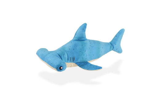 P.L.A.Y. Ocean Buddies Bonk the Hammerhead shark interactive plush dog toy with hidden treat pocket