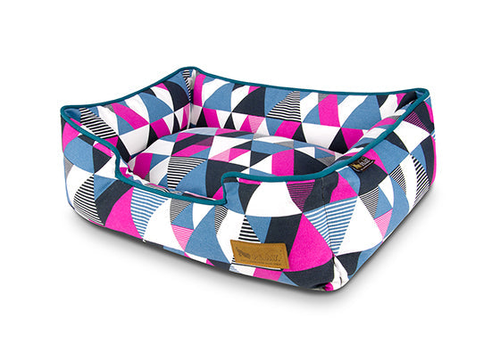 P.L.A.Y. Lounge Dog Bed Mosaic Soda Pop