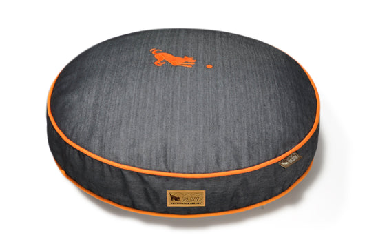 [Pre-order]Round Bed: Urban Denim MedievalBlue / Mandarin